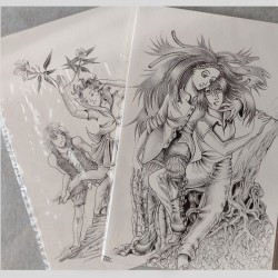 Carte postale ART & manga