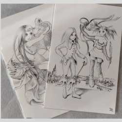 Carte postale ART & manga